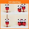 Panda Playful Lantern Plush Keychain Cuddly Stuffed Animal Charm For Collection Your