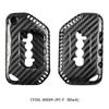T-Carbon Carbon Fiber Car Key Case Cover Shell For Jeep Grand Cherokee Gladiator Key Cover Car Interior Accessories