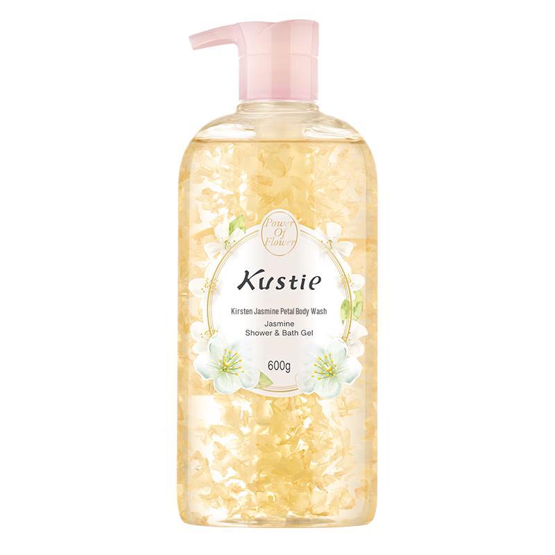 Kustie Jasmine Petal Hydrating & Moisturizing Shower Gel