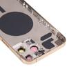 For iPhone 13 Pro Max 6.7 inch Back Battery Housing Cover+Middle Plate Frame+Side Buttons Replacement Part (without Logo)