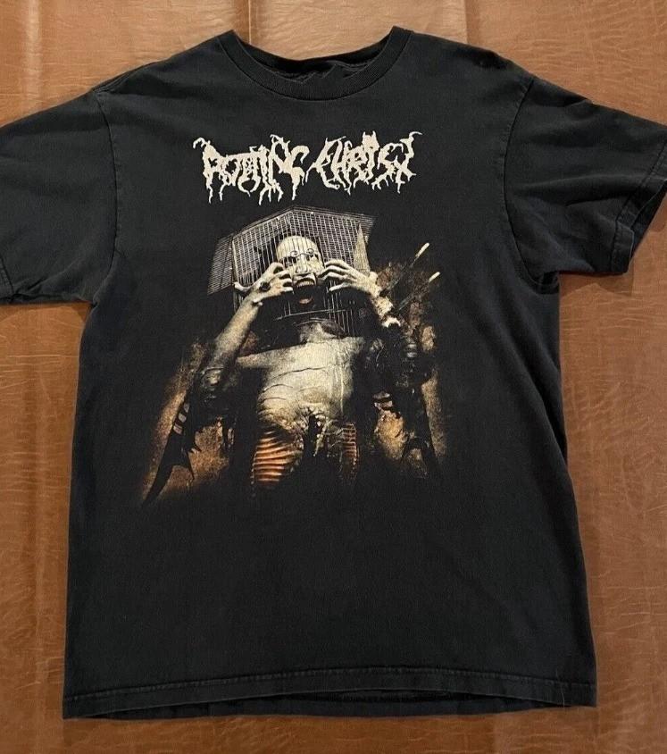 Rotting Christ Metal Band Unisex T-Shirt S To 5XL Black BL2204 XXL
