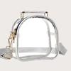 PVC Lipstick Handbag Waterproof Coin Purse Storage Bag Chest Bags  Men