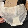Ladies Summer New Style Sexy Pure Desire Lace Low Waist Triangle Briefs