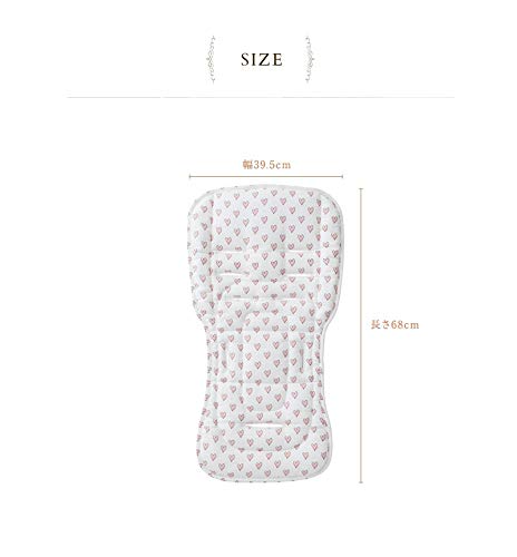 AirBuggy Dacron Fresh Stroller Mat, Pin Check, Ages 0 Months and Up, AB6570