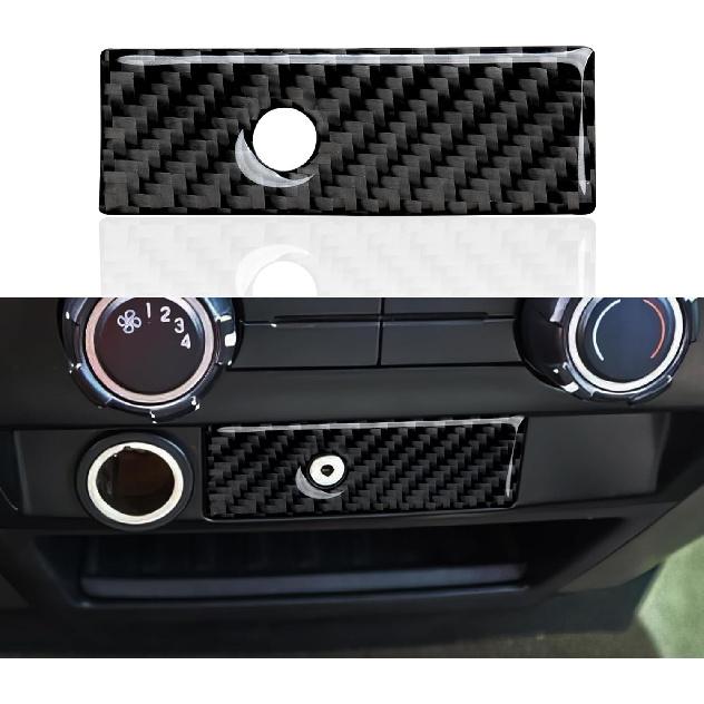 Car Carbon Fiber Dashboard Trument Panel Strip Sticker Cover Interior Trim Decal for Ford F150 2009 2010 2011 2012 2013 2014 Accessories