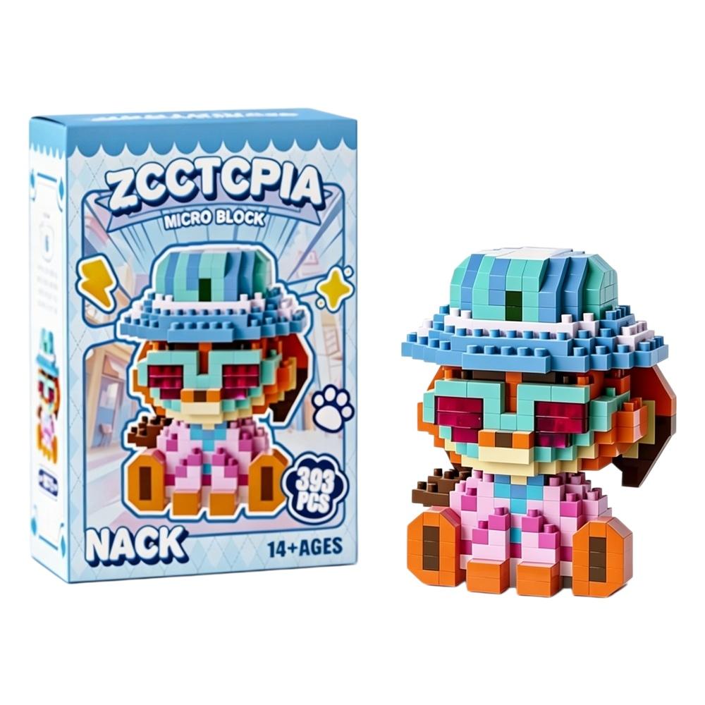 Zootopia Small LinaBell Building Blocks Judy Nick Model Donald Duck Education Lotso Toys Mickey Mouse For Kids Birthday