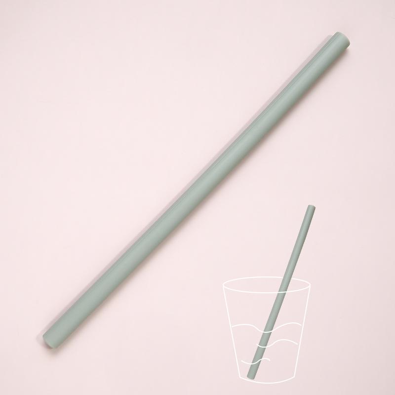 Baby Feeding Solid Color Reusable Silicone Straws Baby Food Grade Flexible Bent Straight Drinking Cup Straws Children Party Bar