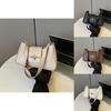 Trendy Black Pu Crossbody Bag For Women Fashionable Everyday Use Simple Design