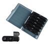 3 Times A Day 7 Day     21 Grid Portable     Travel Medicine Container Black
