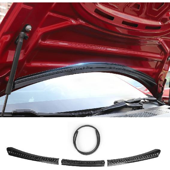 for Tesla Model 3 Front Hood Seal Strip Front Trunk Water Retaining Strip Weather Stripping Rubber Accessories     (Not Suitable for 2024,2025) MODEL 3