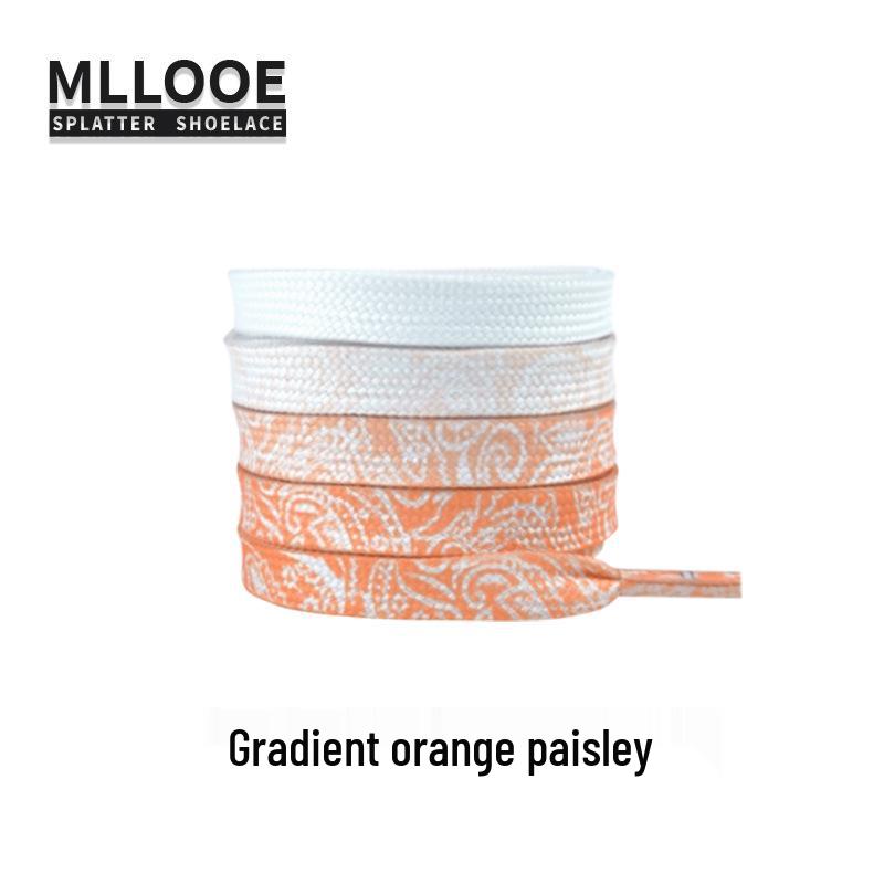 Cashew Flower Shoelaces for Air Force One AF1 & Casual White Sneakers