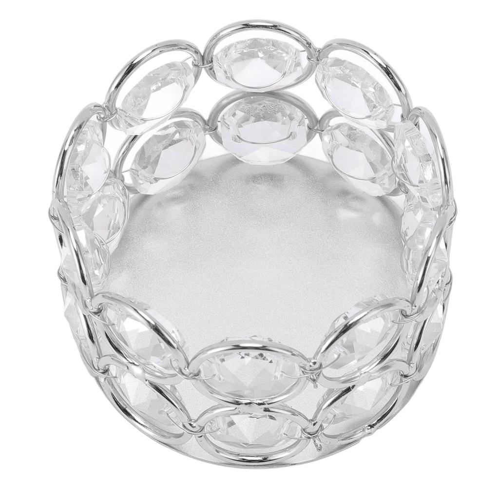 Hollow Candle Holder   Beads Iron Art Decorative Cup for Tealight and Electronic Candles Party Dinner Table