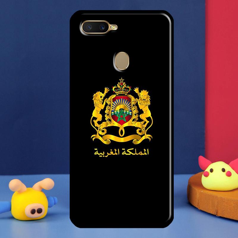 Morocco Flag For Oppo A54 A57 S A78 A58 A98 A5 A9 A91 A15 A16 A17 A52 A72 A76 A96 A74 A94 A77 Phone Case