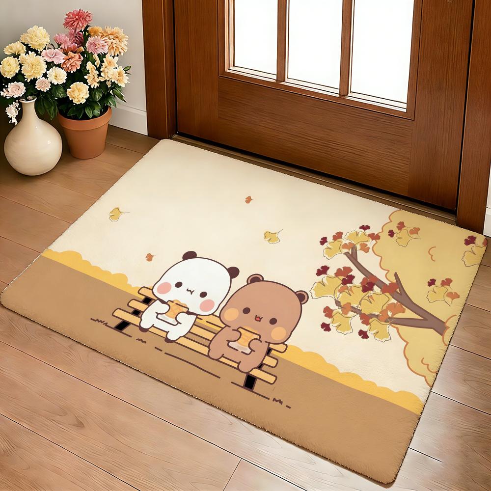 Kwai Anime Yier Bubu Fußmatte Gemütliche Flanell Weiche Dicke Rutschfeste Matte Für Wohnzimmer Schlafzimmer Küche Dekor Teppiche