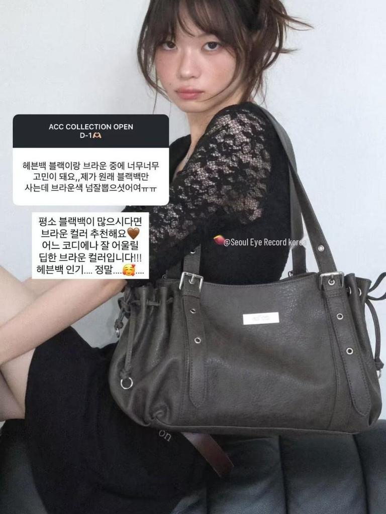 Ason Koreańska Nisza Jesień/Zima Damska Torba Crossbody Pieróg