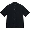 Stussy 2024 Summer Collection SS24 BOXY FLAT HEM SHIRT CRINKLED Shirt Unisex 1110324
