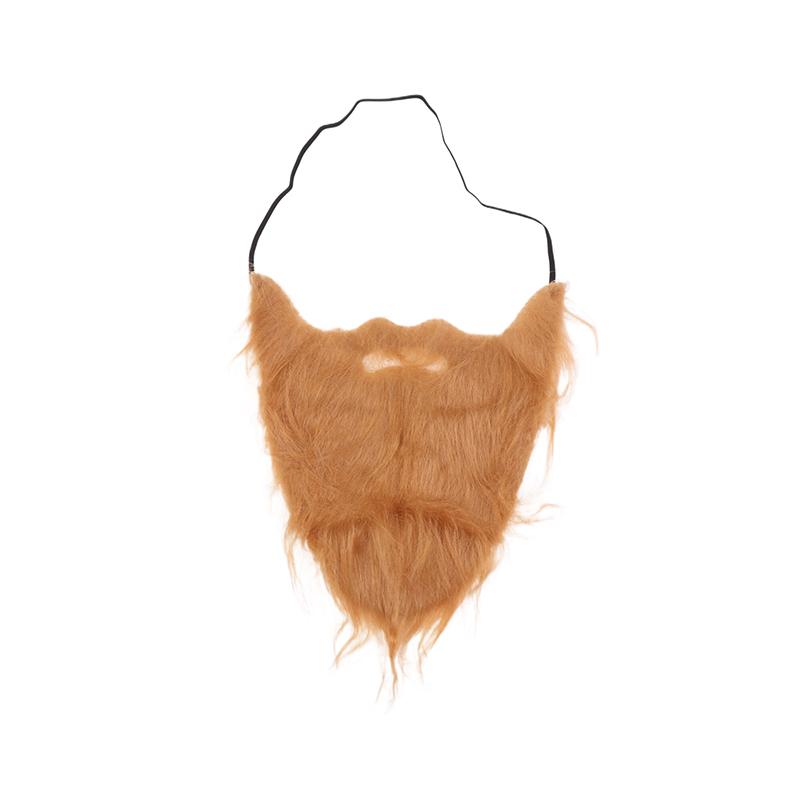 Fake Beard Dress Up With Elastic Rope Facial Hair Cosplay Fake Mustache For Stage Performance Holiday Masquerade Festive