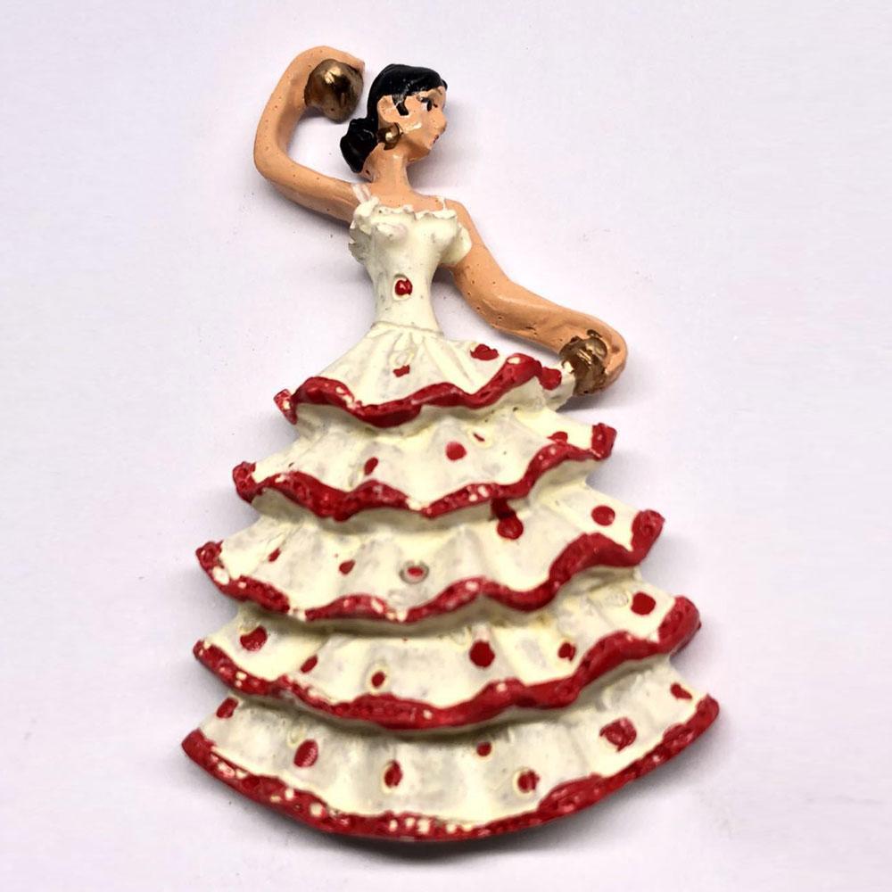 Spanien Tourist Attraktionen Charakter Souvenirs Dreidimensionale Harz Kühlschrank Magnet Küche Hause Dekoration Lieferungen