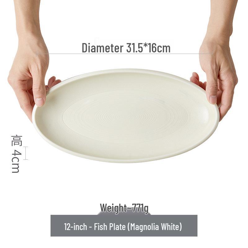 Elegant Chinese Ceramic Tableware Set: Modern Bowls and Dishes for Housewarming Gift