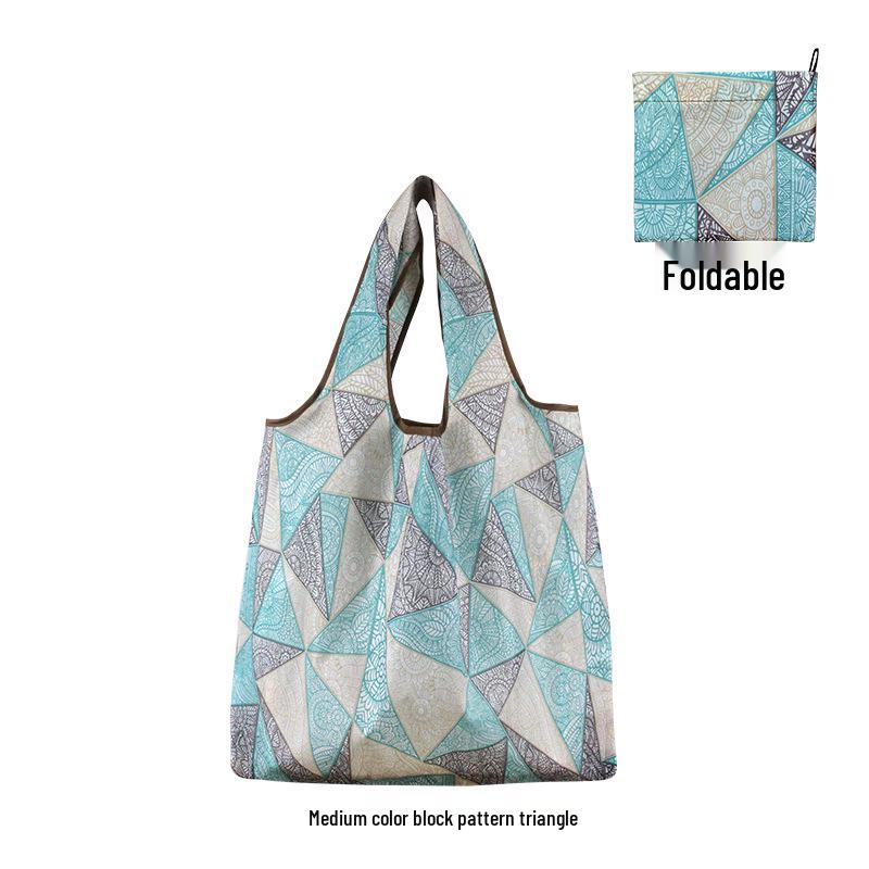 Medium Eco-Friendly Foldable Waterproof Shopping Tote Bag