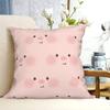 Funny Kawaii Pig Face Square Pillowcase Cushion Cover Pillow Case Throw Pillow Cover for Home Sofa Living Room