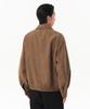 Musinsa Standard Synthetic Suede Minimal Blouson Jacket [Light Brown]