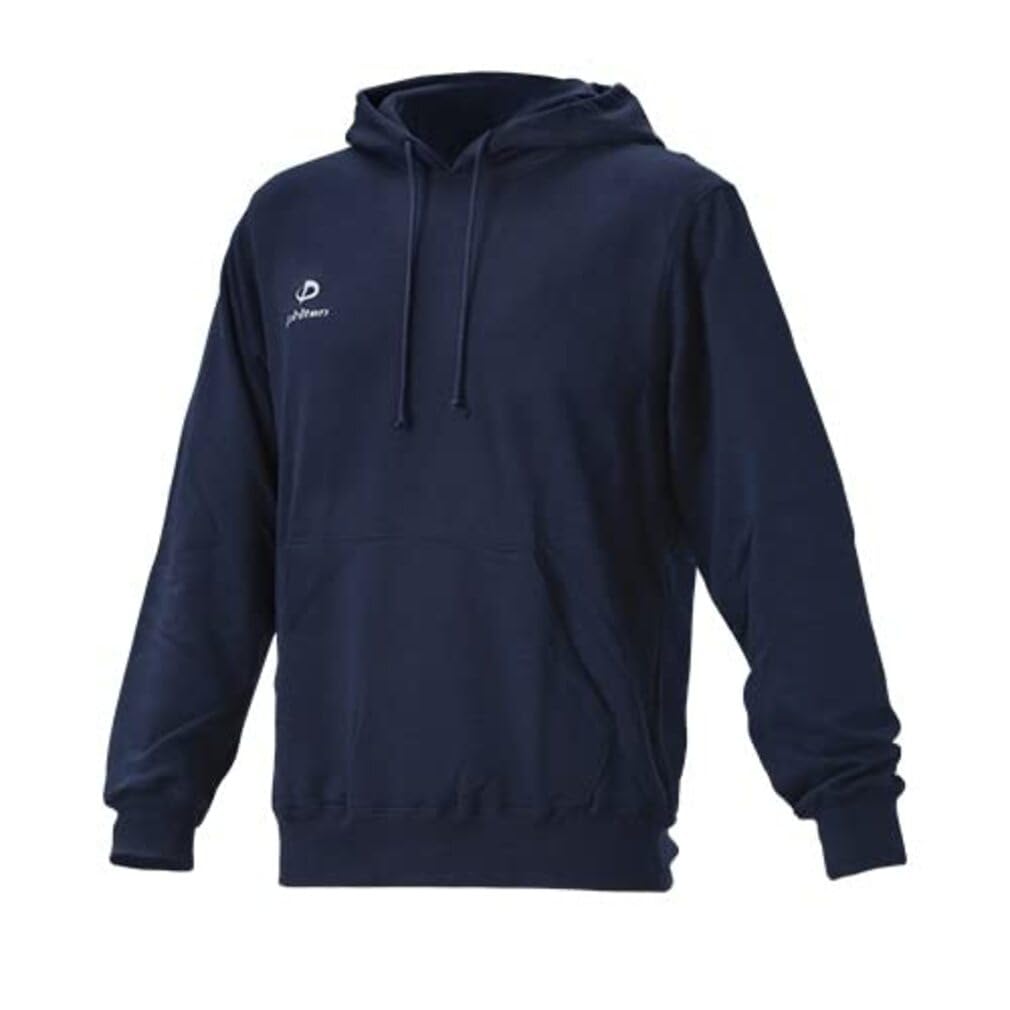 

phiten Sweat Pullover Hoodie, Navy, Size S