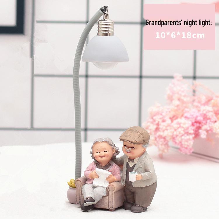 

Любовь Сопровождает Пожилую Пару Ночник Мытье Ног Свадебный Подарок Love Companionship Product