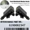 2 Stück Auto Frontscheibenwaschdüsen Düsen für Renault Megane 2 3 Mk2 mk3 Scenic 2 Laguna Fluence OE-Nr. 8200082347