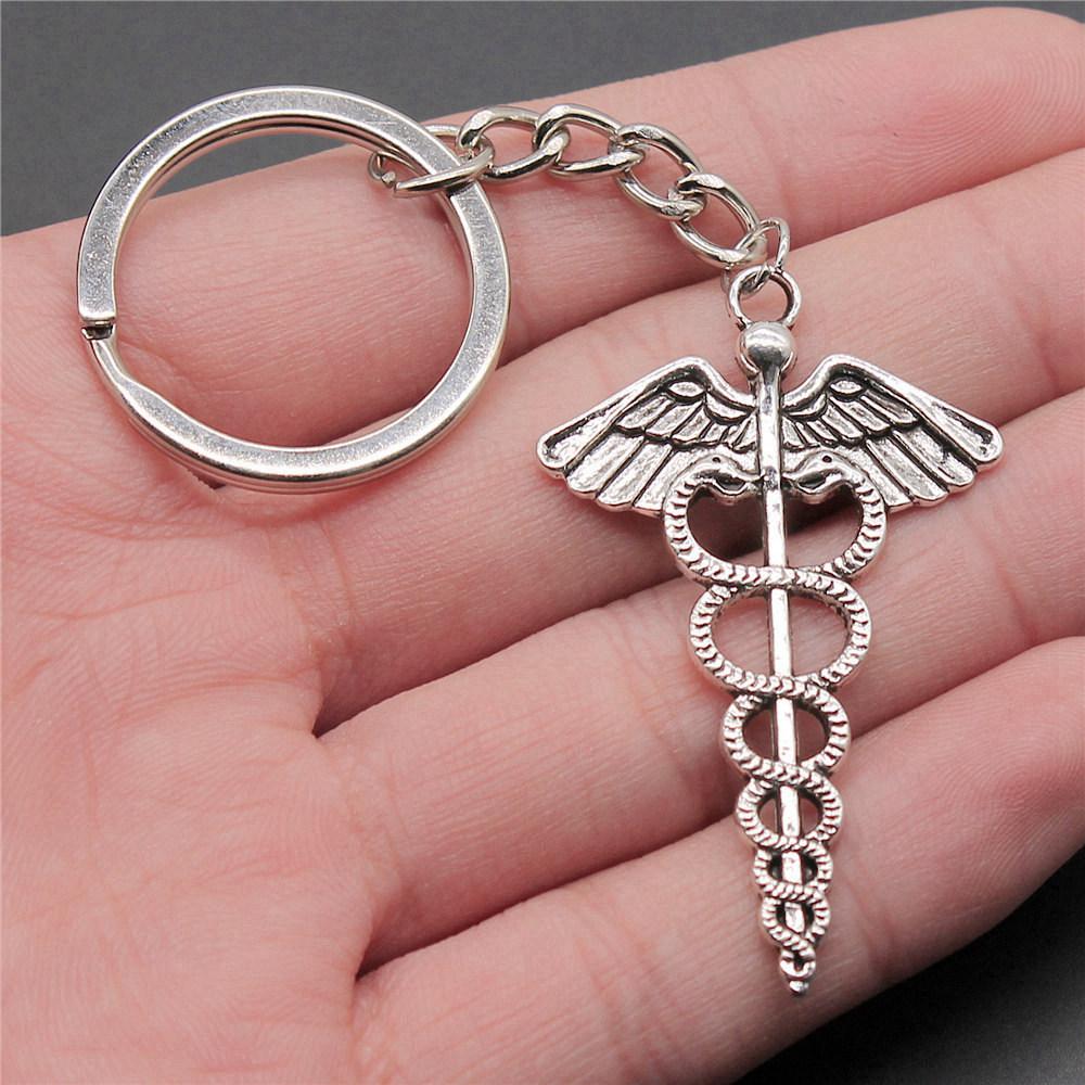 Anime Dragon Snake Oriental Keychain for Office Workers Fashion Casual Gift for Kids Retro School Charm