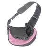 Pet Dog Sling Carrier Adjustable Belt Breathable Mesh Hand Free Puppy Sling Bag for Cats Outdoor