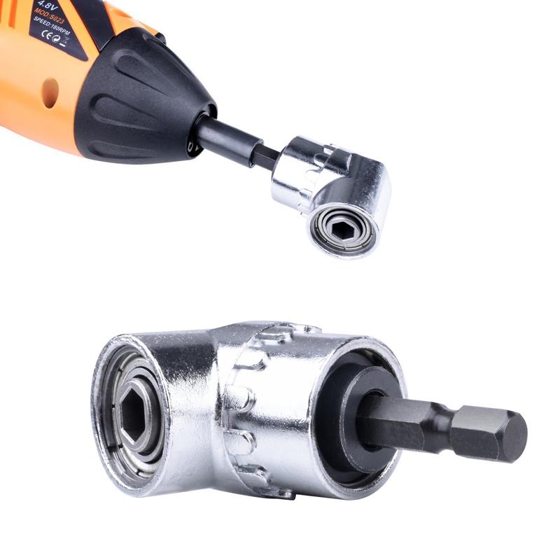 105 Degree Angle Hex Bit Screwdriver Socket Stand Adapter Adjustable Bits Drill Angle Screwdriver Batch Head Practical Household Product