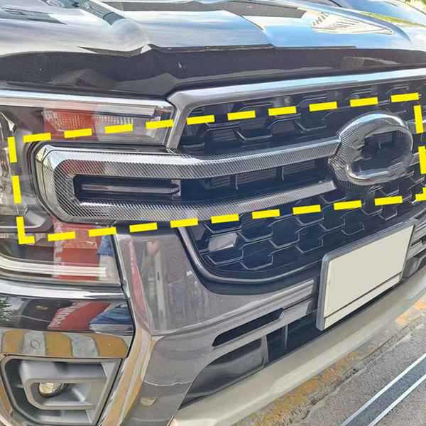 Front Grille Trim Covers (4 pcs) for Ford Ranger