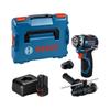 Cordless Drill/Driver - Flexiclick GSR 12V-32 FC - 2 Batteries GBA 2.0 Ah, + Charger + Accessories + Case
