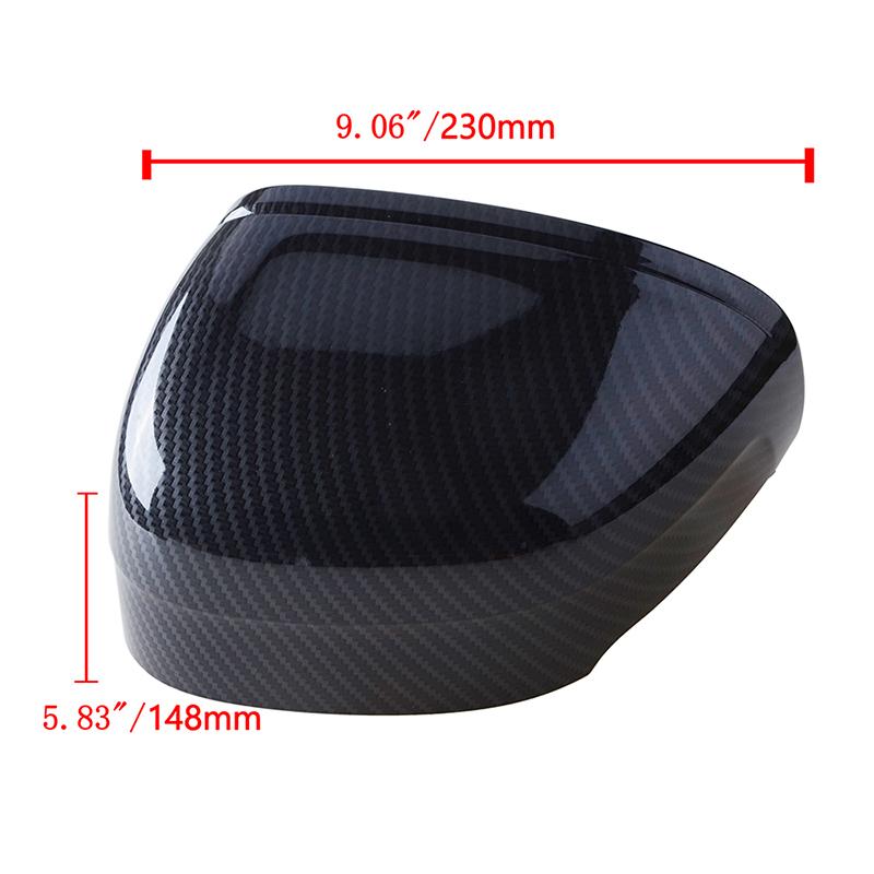 Rhyming boczne lusterko wsteczne samochodu osłona lusterka boczne czapki wymiana włókna węglowego pasuje do Volvo XC60 XC 60