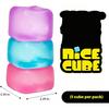 Schylling Nice Cube Sensory Fidget Toy, Stress Relief Squishy Cube, Anti-Anxiety Squeeze Toy for Focus & ADHD Support