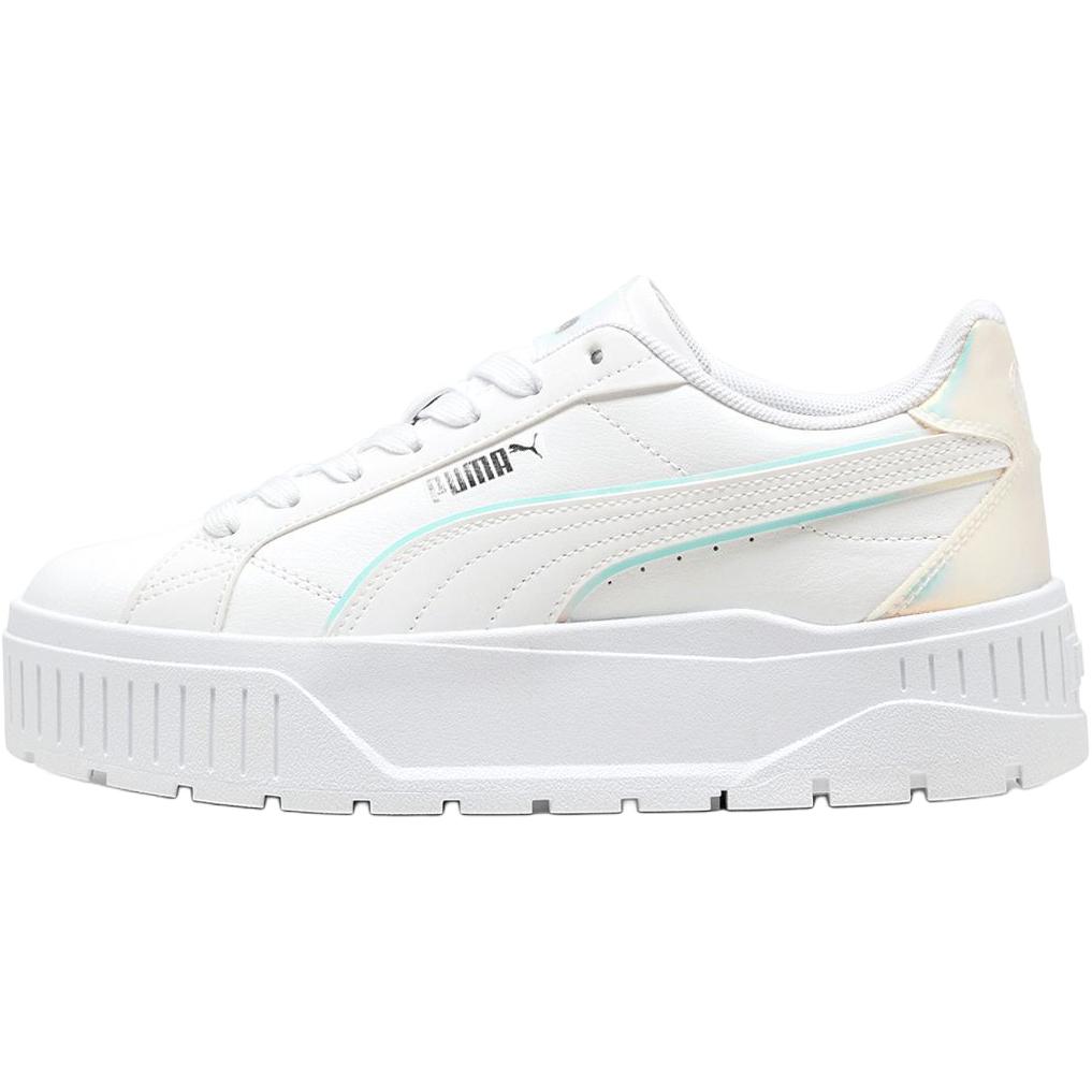 Puma Karmen II Holo 2.0 Comfortable Soft Durable Low-Top Kids Skate Shoes Kids Skate Shoes White 401568-01