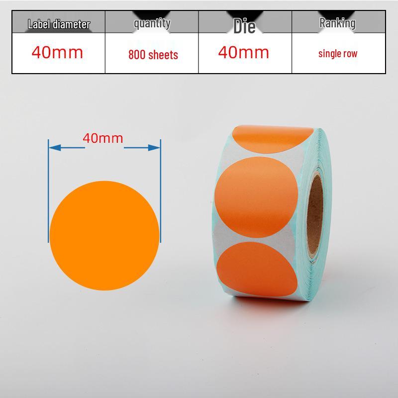 Waterproof Adhesive Thermal Barcode Stickers - Various Sizes