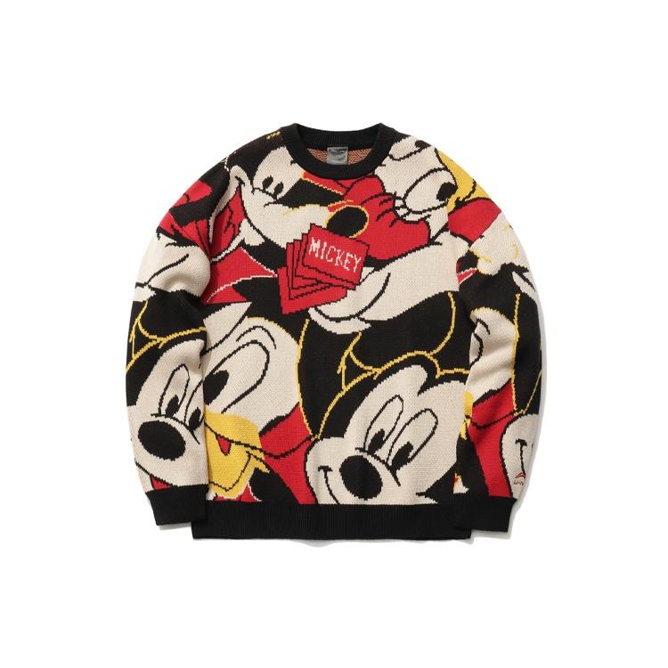 Li-Ning x Disney Graphic Crew Neck Sweater Multi-Color Men s AMBR002-1 L