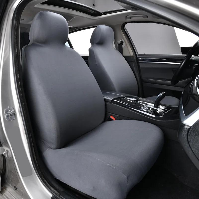 

car seat protective cover elastic one-piece seat cushion cover four seasons universal main and co-pilot one seat cover Rear backrest cover