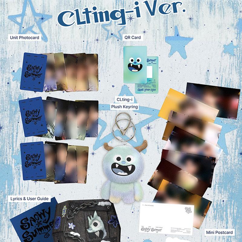 [PRE ORDER] CLOSE YOUR EYES – 2nd Mini Album [Snowy Summer] (CLting-i Ver.)