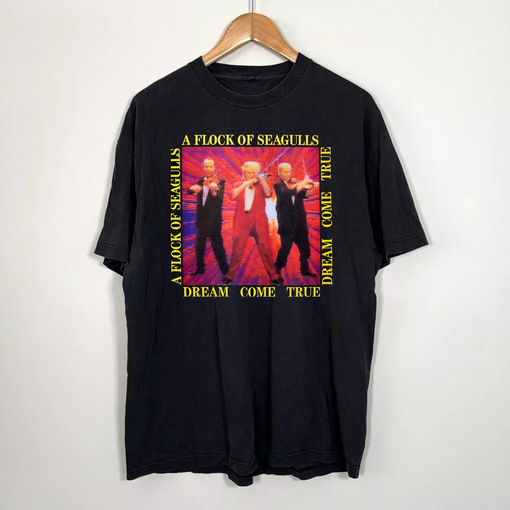 

Футболка A Flock Of Seagulls Dream Come True Все размеры S -5XL AM3023 Унисекс Футболка XXXXL
