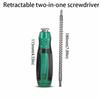 Short Handle Double Head Screwdriver Chrome Steel Slotted Cross Screwdriver  DIY Projects