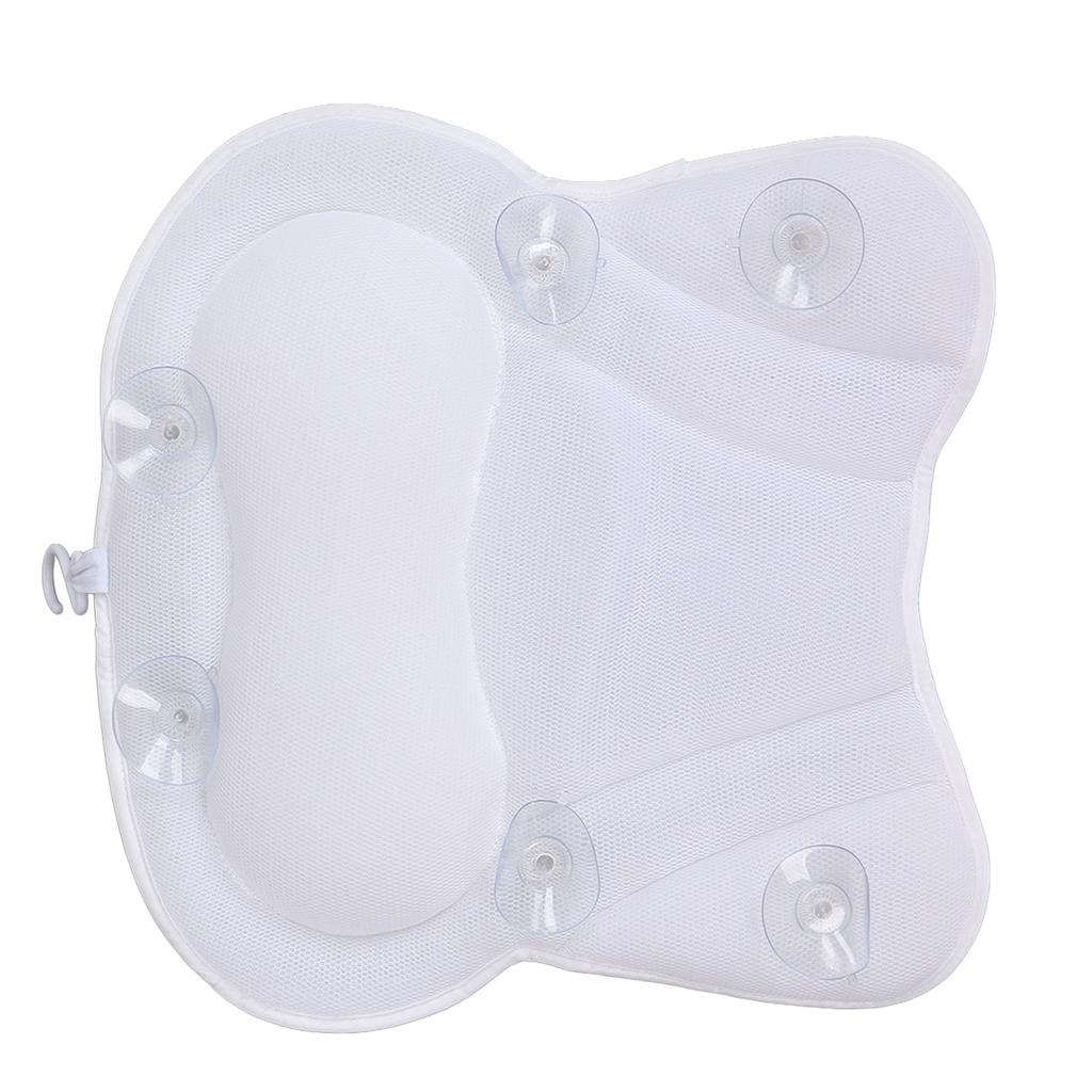 Bath Pillow Headrest Comfort Bathtub Cushion Accessories for Neck Head Shoulder Back Support