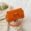 Texture Women Shoulder Bag Newest Solid Pu Leather Handbags And Purses Fashion Underarm Crossbody Bags