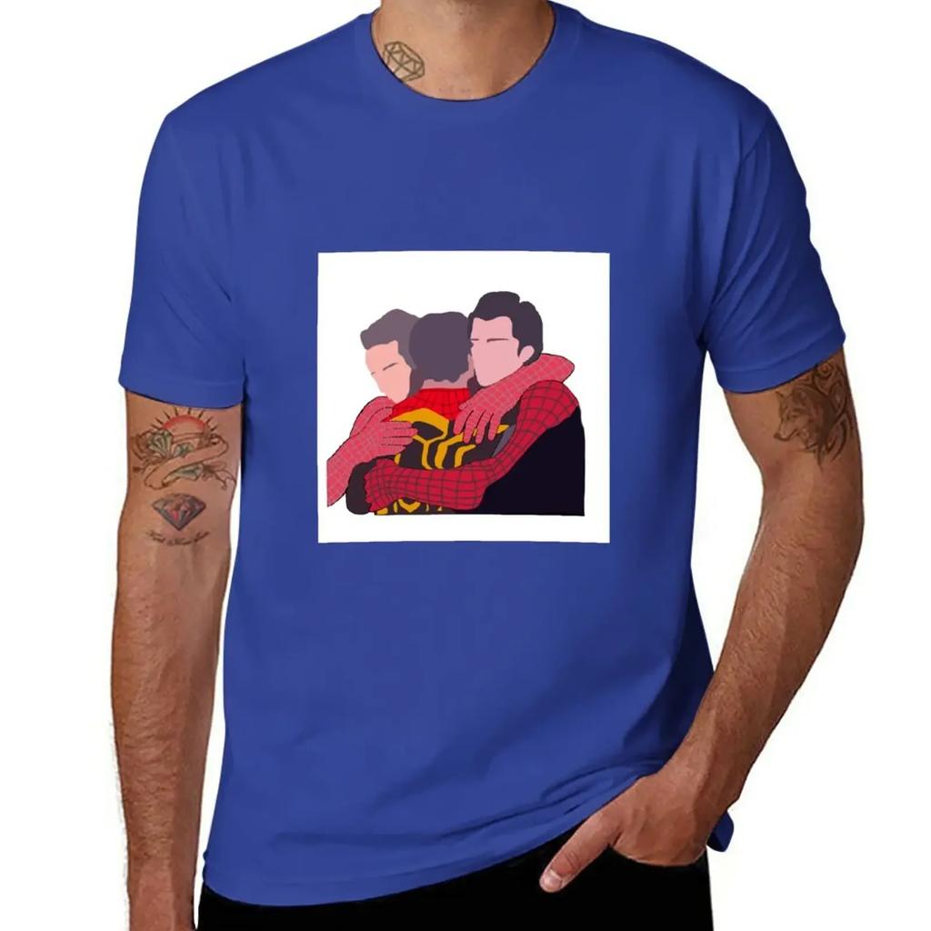 Spidey Hug T-Shirt oversizeds blanks men graphic t shirts
