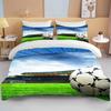 Cool Football Soccer 3D Bedding Set Duvet Cover Pillowcases Comforter Bed Linen Room Decor For Boys Gift Twin Queen King Size