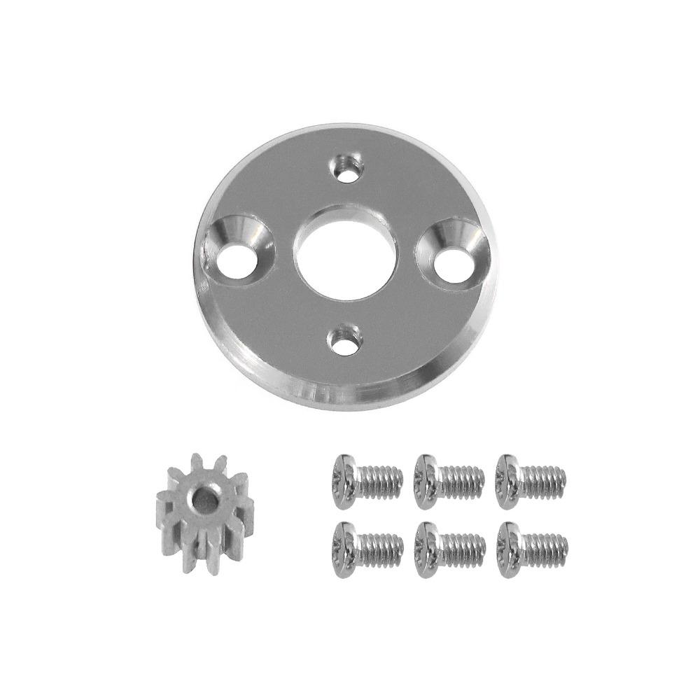 

Mounting Motor Pinion Gear 1/12 Scale 370 Motor Bracket for MN78 MN82 MN168 LC79 Motor Bracket-Silver