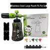 High-Pressure Car Wash Foam Sprayer with Stainless Steel Nozzle and Aluminum Core