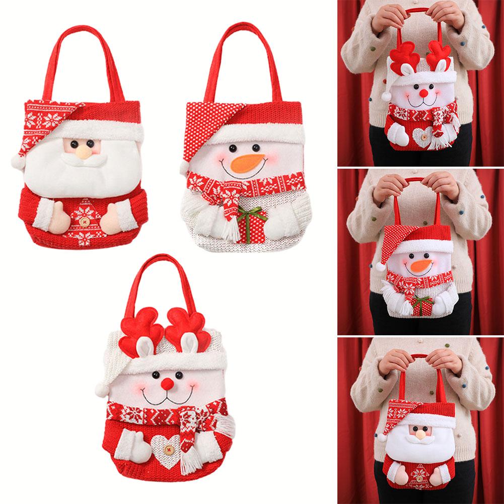 Festive Candy Bag for Christmas Gifts Eye Catching Design Perfect Size